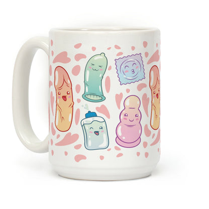 Sex Toy Pattern Coffee Mug