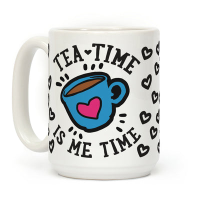 Tea Time Is Me Time Coffee Mug