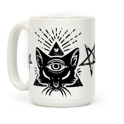 Purrlluminati Coffee Mug