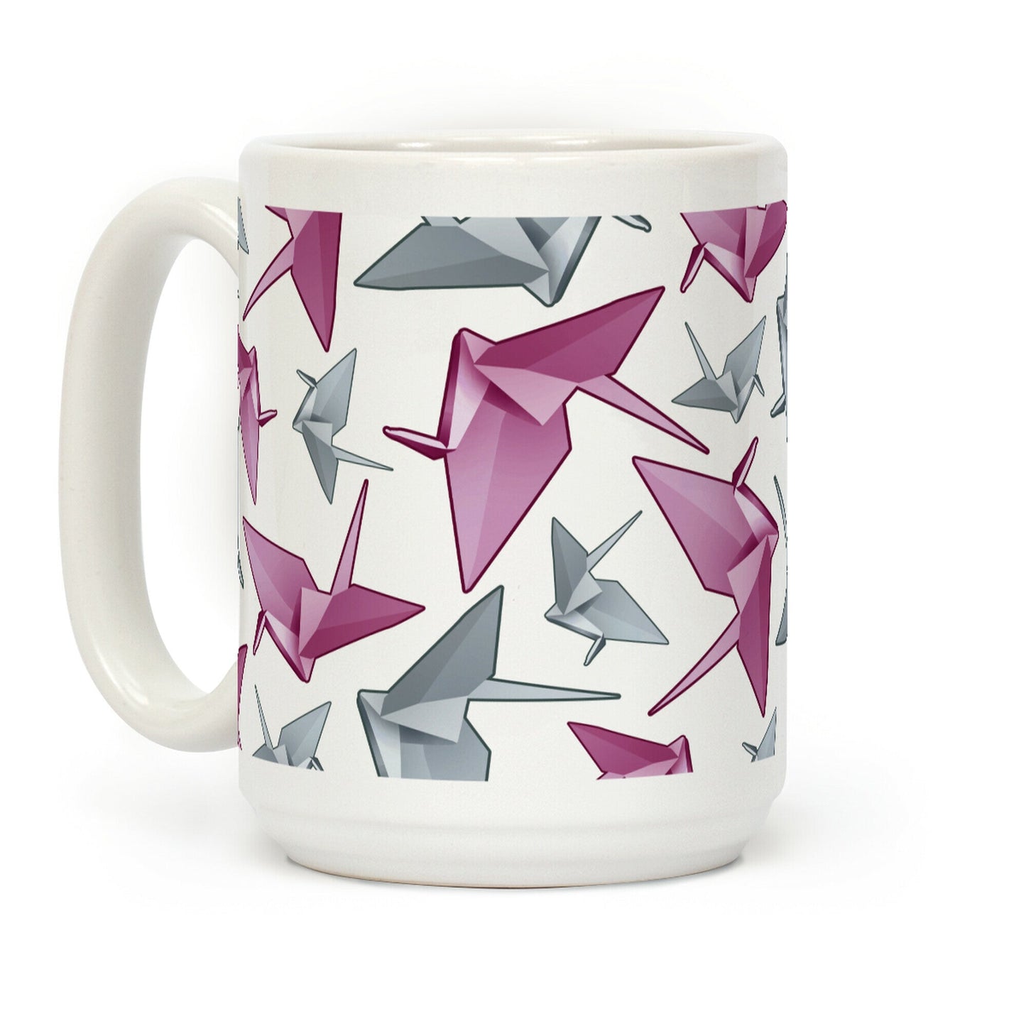 Origami Paper Crane Coffee Mug