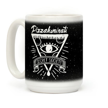 Pizzaluminati Secret Society Coffee Mug