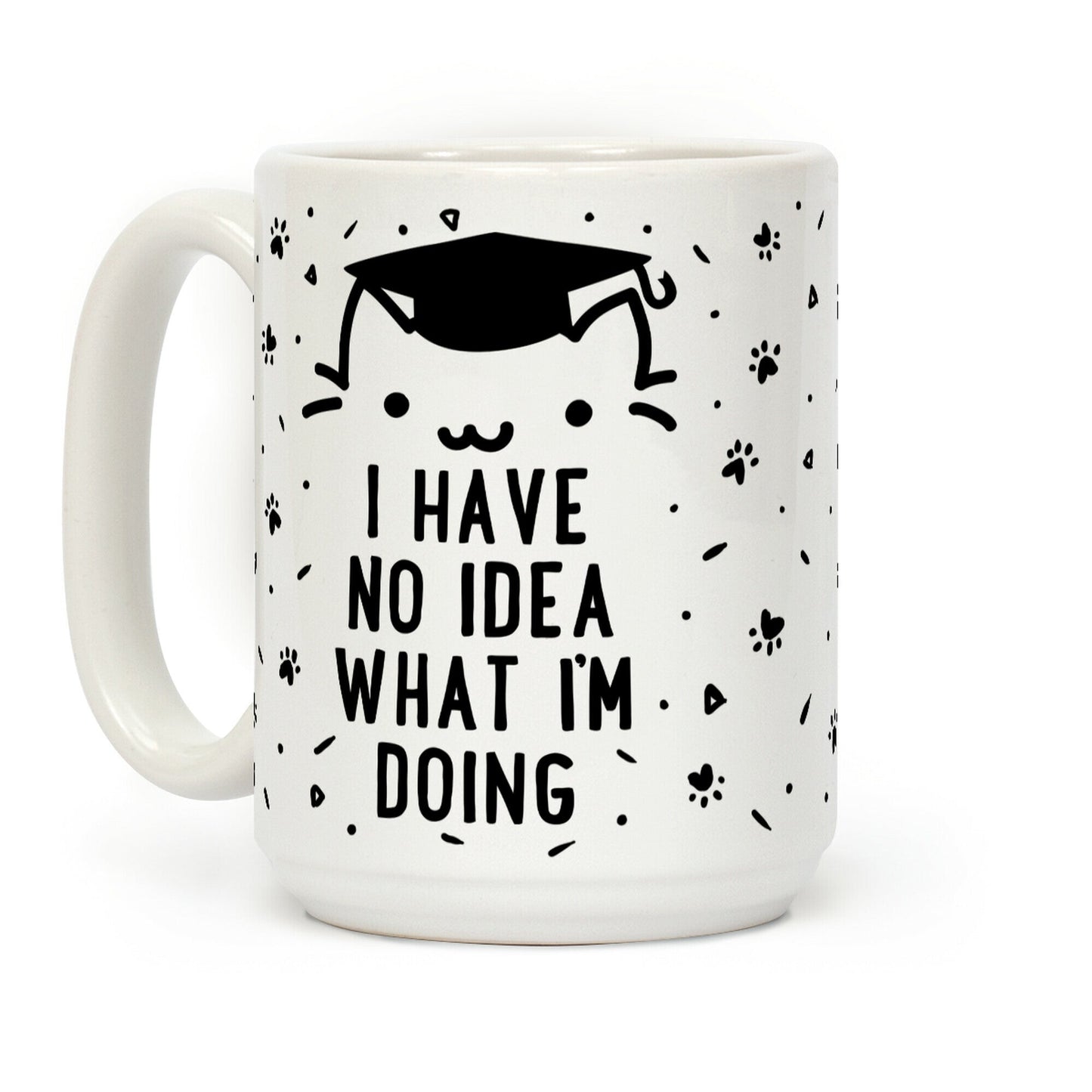 Graduation Cat Coffee Mug