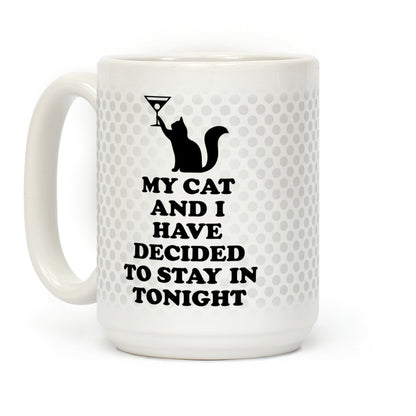 My Cat And I Coffee Mug