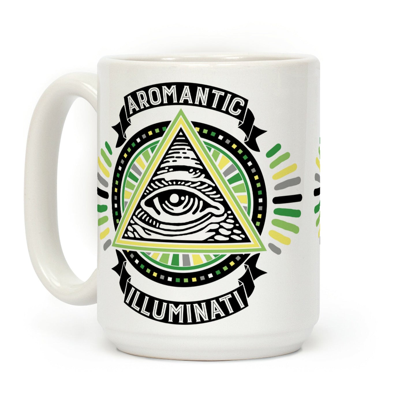Aromantic Illuminati Coffee Mug
