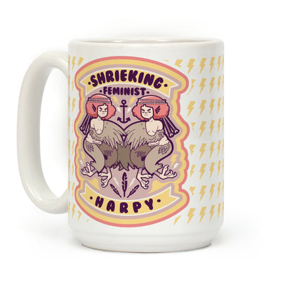 Shrieking Feminist Harpy Coffee Mug