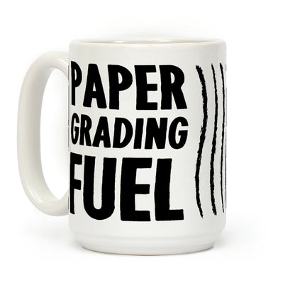 Paper Grading Fuel Coffee Mug