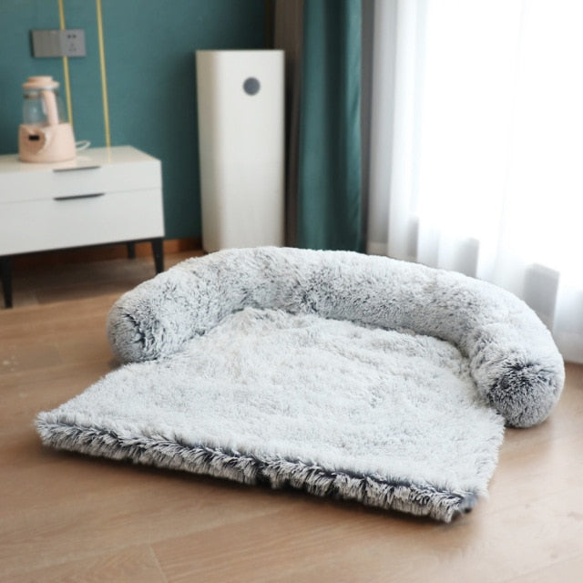 Plush Pet Dog Bed Sofa
