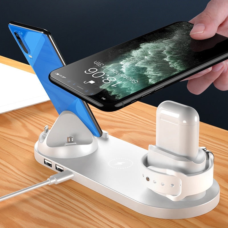 Iphone Wireless Charger 6 In 1