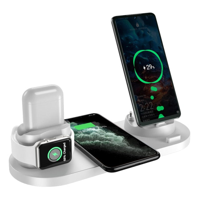 Iphone Wireless Charger 6 In 1