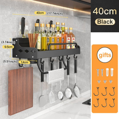 Shelf Wall-Mounted Spice Racks