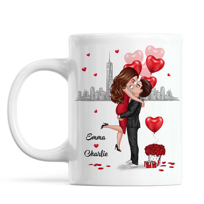 To My Wife Couple Hugging Gift For Him For Her Personalized Mug