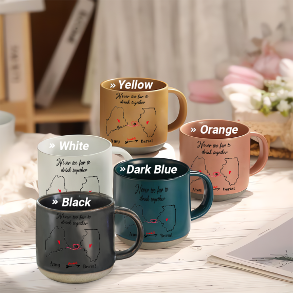DSNY You Are My Greatest Adventure - Personalized Pottery Mug - Gift For Couples, Movie Fans NL122
