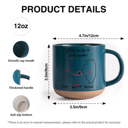 DSNY You Are My Greatest Adventure - Personalized Pottery Mug - Gift For Couples, Movie Fans NL122