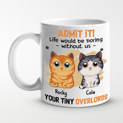 Good Morning, Our Human Servant - Cat Personalized Custom Mug - Gift For Pet Owners, Pet Lovers
