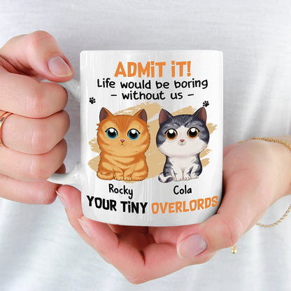 Good Morning, Our Human Servant - Cat Personalized Custom Mug - Gift For Pet Owners, Pet Lovers