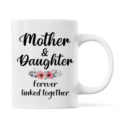 Doll Mom And Daughters Sitting Under Tree Personalized Mug