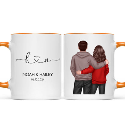 Personalized Mr & Mrs Coffee Mugs, Husband and Wife Mr and Mrs Mug, Anniversary Gift for him, Gift for her