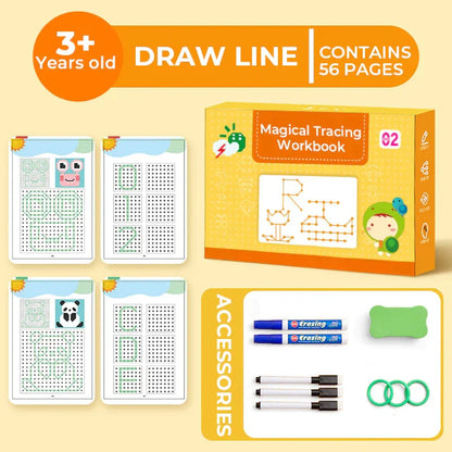 MagicLines - Magical Tracing Workbook Set