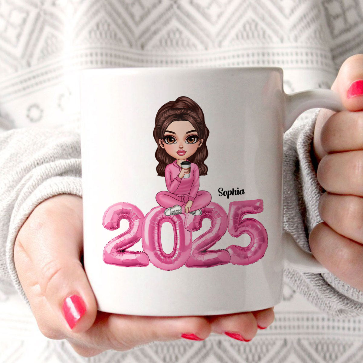 Poured Myself A Cup Of Ambition Personalized Ceramic Mug