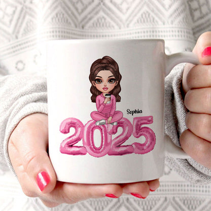 Poured Myself A Cup Of Ambition Personalized Ceramic Mug