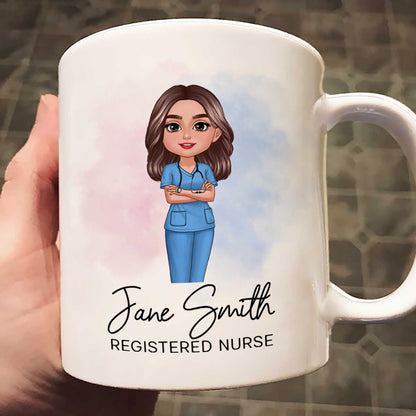 Nurse Personalized Mug, Appreciation Gift, Graduation Gift, Christmas Gift For Colleagues, Boss