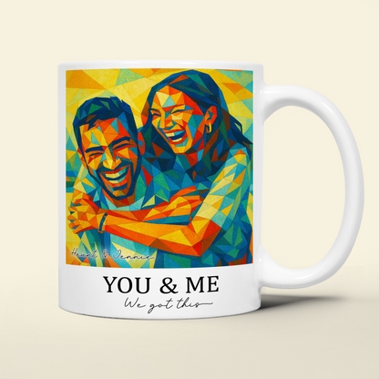 Cubism Art Mug Custom Photo Gifts For Art Lovers 05OHLU230725