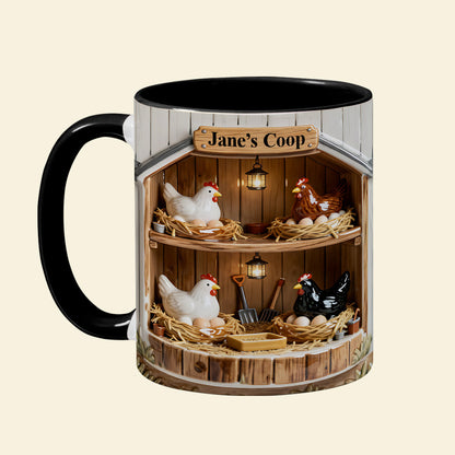 Chicken Farm Coffee Mug - Personalized Gifts For Farmer 02ohta311225