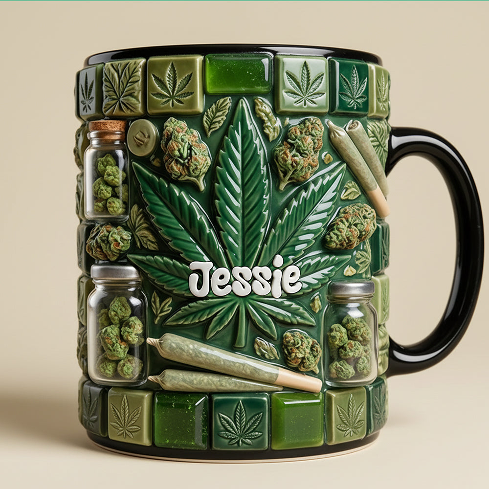 Canabis Coffee Mug - Personalized Gifts For Stoner 01tota090126
