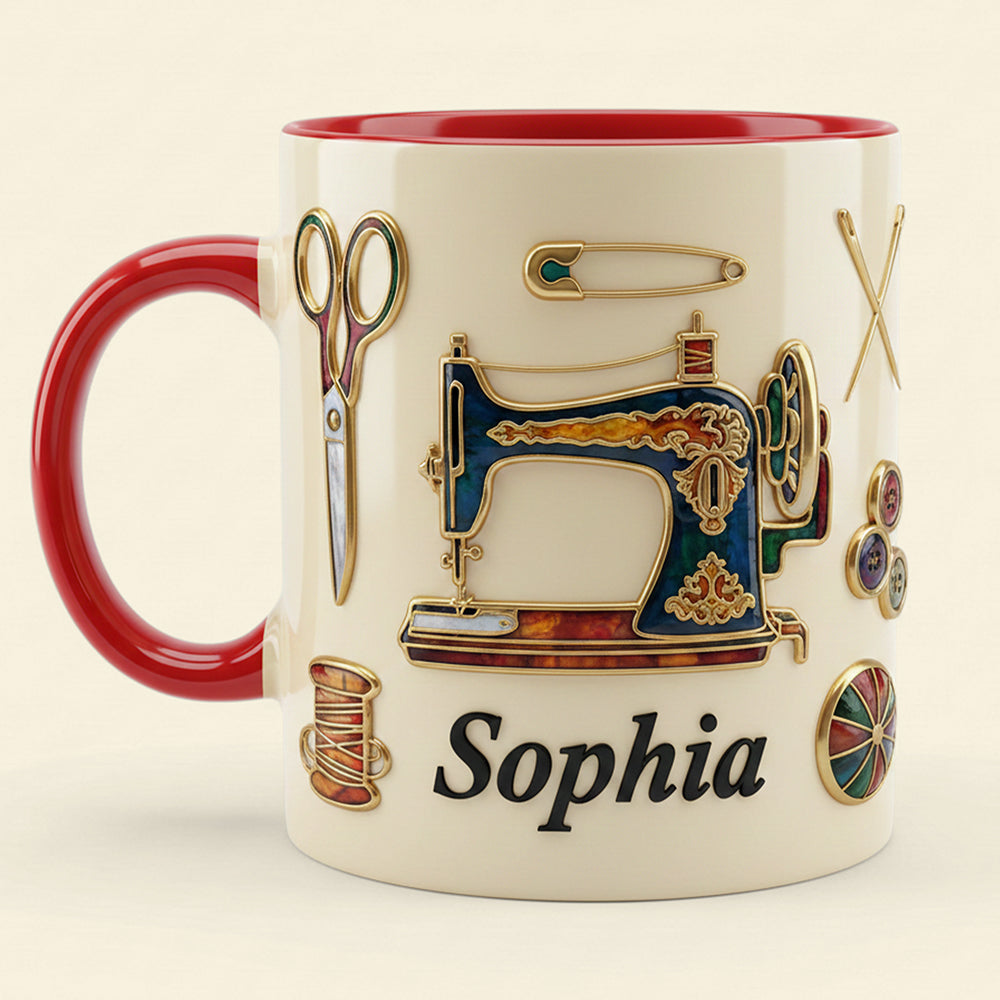 Personalized Gifts For Sewing Lovers Coffee Mug 04kita060126