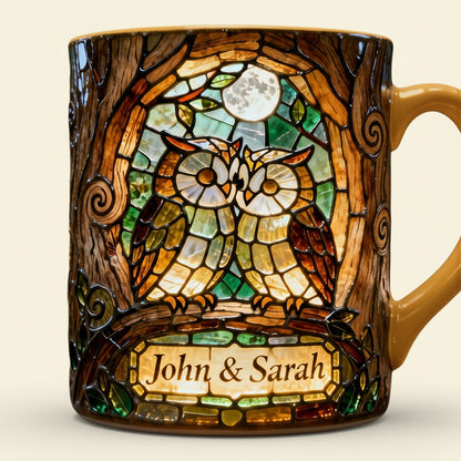 Owl Couple Valentine Coffee Mug - Personalized Gifts For Couple 03hyta160126
