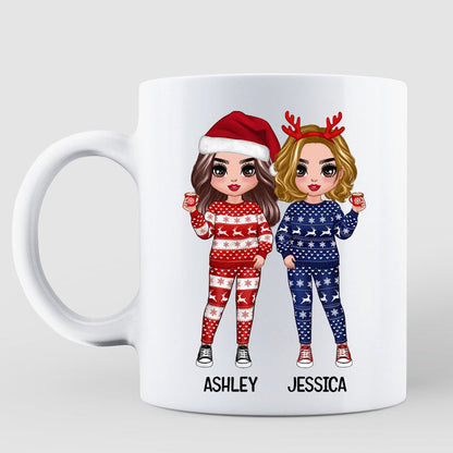 Being My Brother Sister Bestie Is The Only Gift You Need Standing Doll Personalized Mug