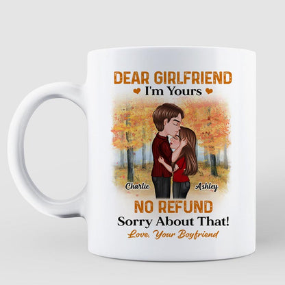 Dear Girlfriend Wife I'm Yours Couple Gift For Her Personalized Mug