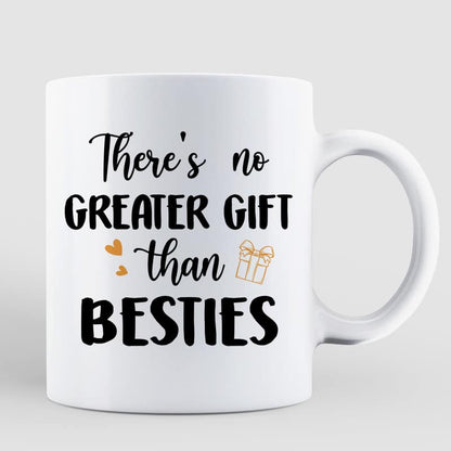 Christmas Fireplace Doll Besties Standing Personalized Mug