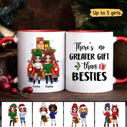 Christmas Gift Car Best Friends Sisters Personalized Mug