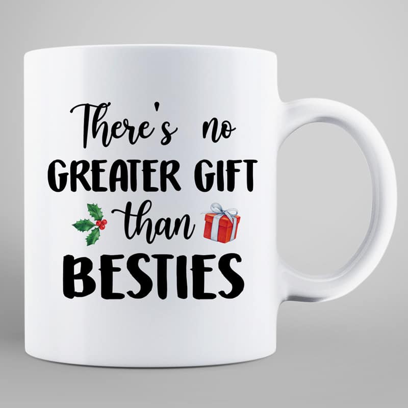 Christmas Gift Car Best Friends Sisters Personalized Mug