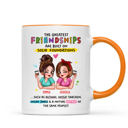The Greatest Friendship Personalized Mug for Besties