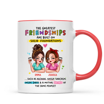 The Greatest Friendship Personalized Mug for Besties