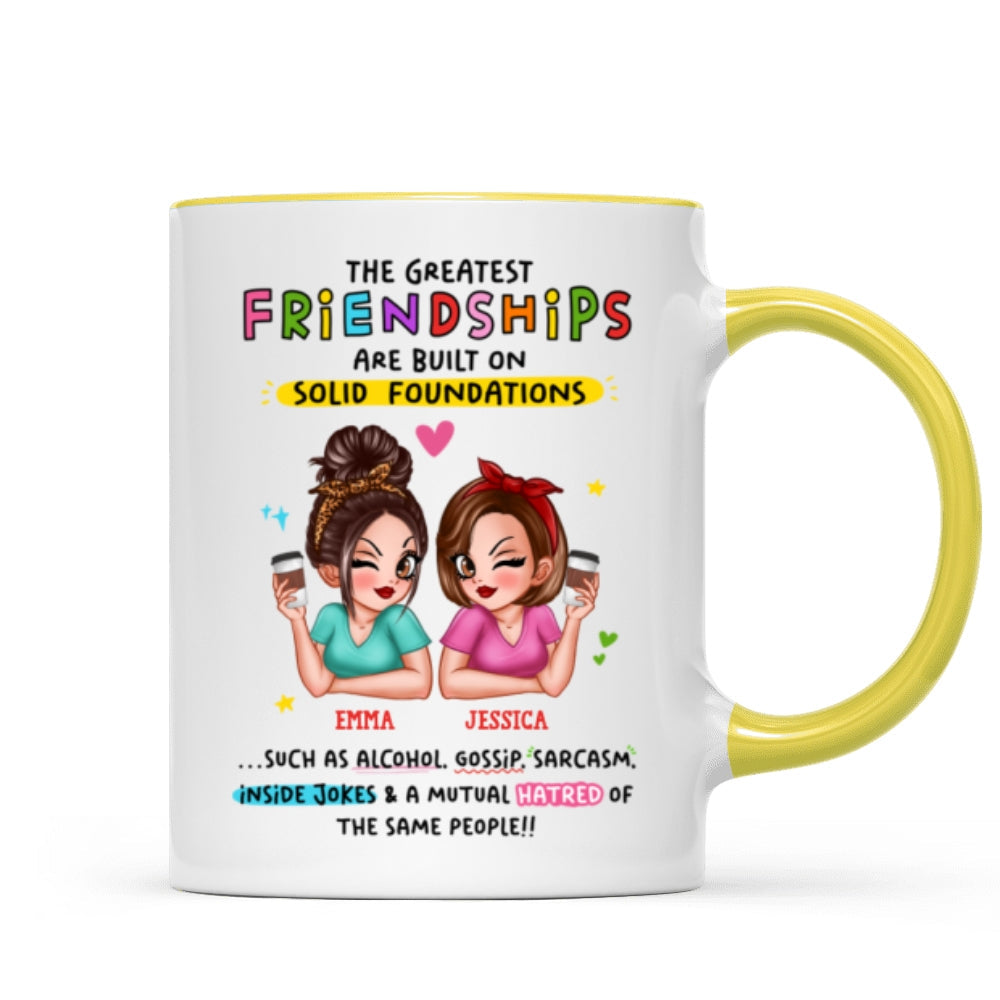 The Greatest Friendship Personalized Mug for Besties