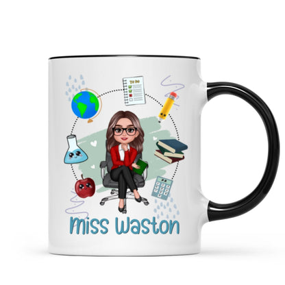 Teacher Mug School Things Personalized Mug, Back To School Gift