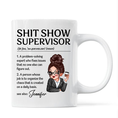 A Problem Solving Expert Personalized Mug, Funny Gift For Colleagues, Coworkers, Work Friends, Work Besties